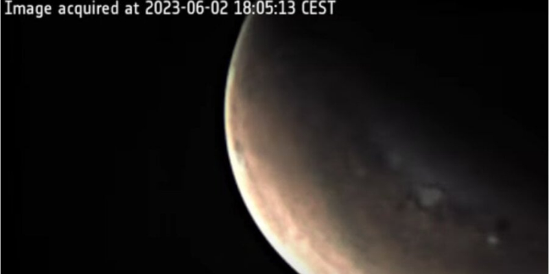 Європейське космічне агентство провело історичний стрім Марса